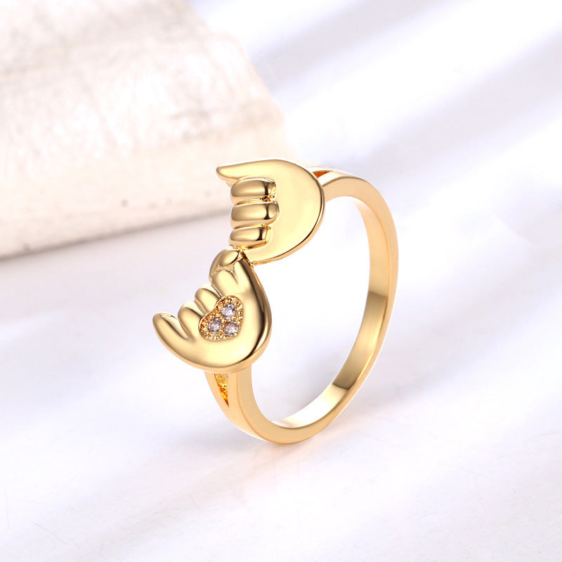 Love Hand In Hand Ring