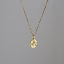 Load image into Gallery viewer, [A Small Rose] French Style Golden Necklace
