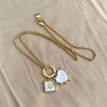 Load image into Gallery viewer, Mother Shell Inlaid Love Necklace
