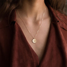 Load image into Gallery viewer, Sun Round Pendant Necklace
