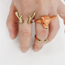 Load image into Gallery viewer, Three-Piece Elk Ring
