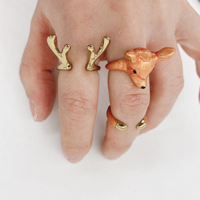 Three-Piece Elk Ring