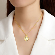 Load image into Gallery viewer, Custom Light Luxury Footprint Necklace
