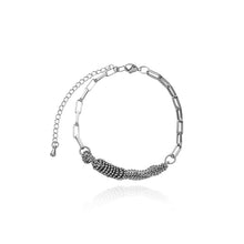 Load image into Gallery viewer, Multi-Ring Tassel Chain Bracelet

