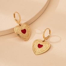 Load image into Gallery viewer, Vintage French Love Earrings
