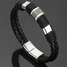 Load image into Gallery viewer, Stainless Steel Multilayer Braided Rope Bracelets
