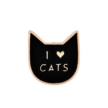 Load image into Gallery viewer, Cute Cartoon Cat Badges Brooch
