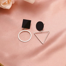 Load image into Gallery viewer, Round Dangle Drop Korean Earrings
