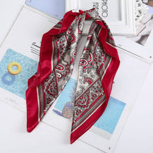 Load image into Gallery viewer, Square Silk Scarf
