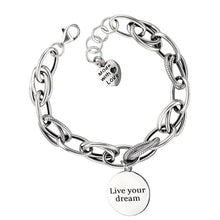 Load image into Gallery viewer, Retro Thai Silver Thick Chain Bracelet

