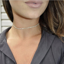 Load image into Gallery viewer, Pearl Bead Chain Choker Necklace
