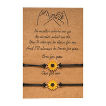 Load image into Gallery viewer, Sunflower Pendant Chain Bracelet
