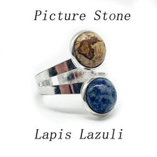 Load image into Gallery viewer, Natural Stone Open Ring
